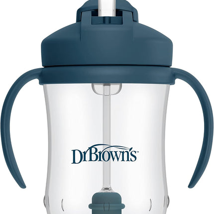 Brown's Milestones Baby's First Straw Cup, Training Cup with Weighted — Beauty & Self-Care