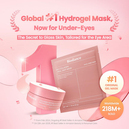 Collagen Peptide Eye Patches, 60 Count