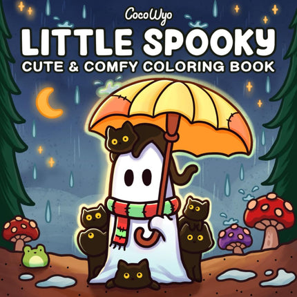 Little Spooky Coloring Book for Adults and Teens