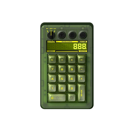 Retro 18-Key Mechanical Numpad with Calculator Mode