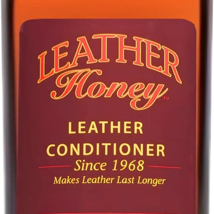 Leather Conditioner for Auto, Furniture, Shoes, Purses and Tack - 8 fl oz
