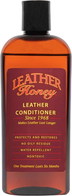 Leather Conditioner for Auto, Furniture, Shoes, Purses and Tack - 8 fl oz