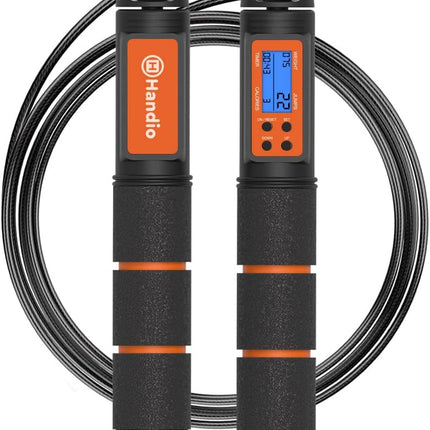 H HANDIO Jump Rope - speed skipping rope with counter
