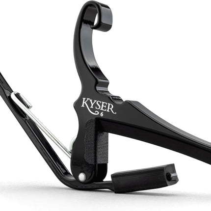 Quick-Change Guitar Capo for 6-String Acoustic Guitars, Black