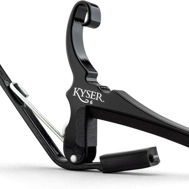 Quick-Change Guitar Capo for 6-String Acoustic Guitars, Black