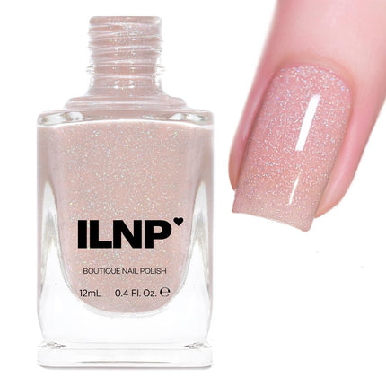Cashmere Pink Holographic Nail Polish