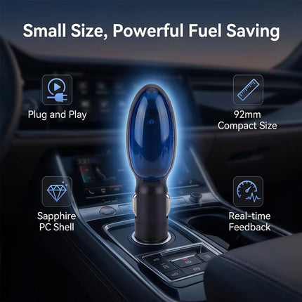 2026 New Fuel Sync Gas Saver Device, Plug-In Automotive Gas Saver for Car & Truck, 2 Pcs