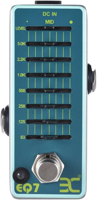 EX 7 Band EQ Equalizer Mini Guitar Pedal