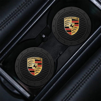 DriveForge ForjaRuta 2PCS Car Cup Holder Coasters,Non-Slip Car Coasters for Drink Holder — Auto & Moto