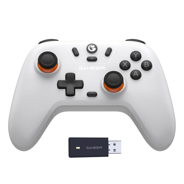 2.4GHz Wireless Multi-Platform Game Controller in White