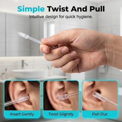 HomeChef ChefDelHogar Reusable Sticky Ear Cleaning Stick, 2026 Upgraded 24 Pcs Ear Wax Removal Tools — Kitchen & Home