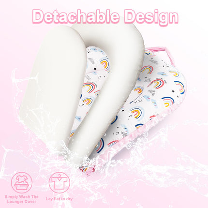 LittleNest NidoPequeño Baby Lounger, 3-in-1 Portable Infant Lounger for Newborns 0-24 Months — Baby & Toddler