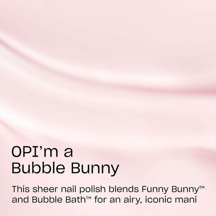 Bubble Bunny Sheer Neutral Pink Crème Nail Polish