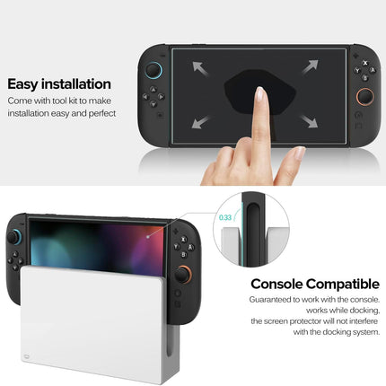 3-Pack Tempered Glass Screen Protector for 2025 7.9-Inch Console