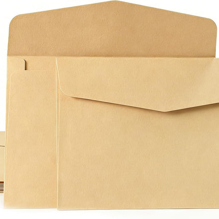 10-Pack Kraft Paper 5x7 A7 Envelopes