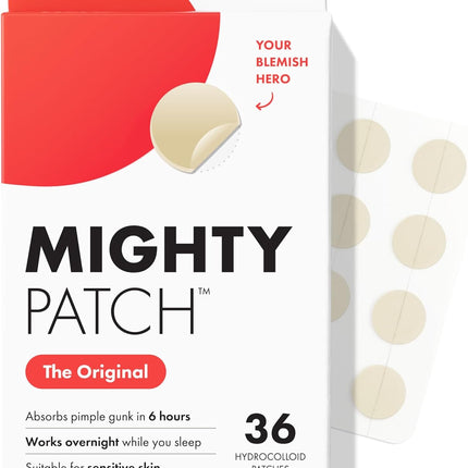 Mighty Patch Original Hydrocolloid Acne Patches 36ct - main