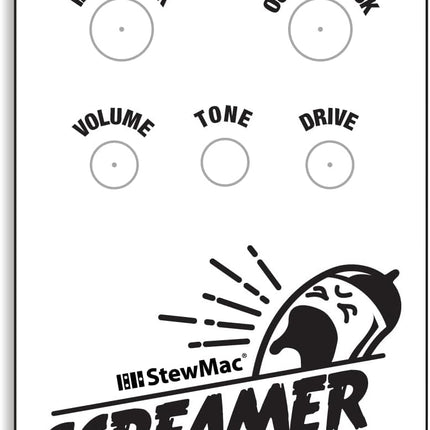 StewMac Screamer Pedal Kit, With White Enclosure (#2350-W) — Beauty & Self-Care
