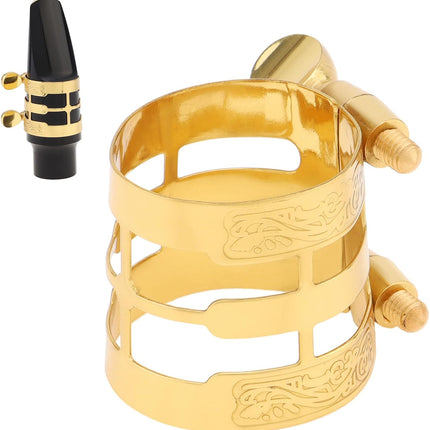 Universal Gold Alto Saxophone Mouthpiece Ligature