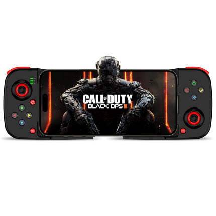 Wireless Mobile Gaming Controller with Ergonomic Phone Support