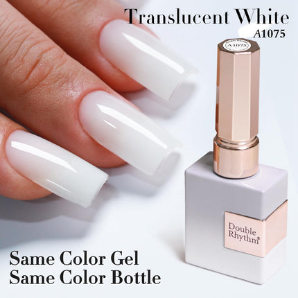 Pure Sheer Milky White 15ML Gel Nail Polish