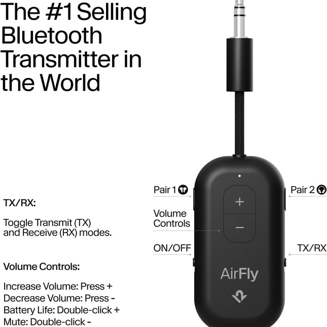 Wireless Audio Transmitter for Gyms and Airplanes