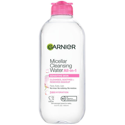 Hydrating Micellar Cleansing Water & Makeup Remover, Sensitive Skin, 13.5 fl oz