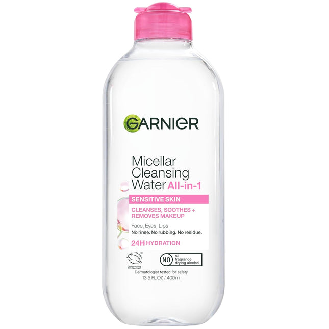 Hydrating Micellar Cleansing Water & Makeup Remover, Sensitive Skin, 13.5 fl oz