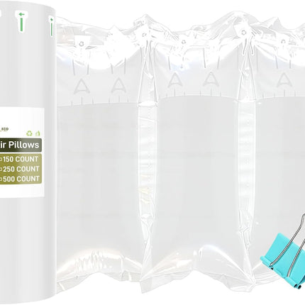 150 Count Packing Air Pillows for Shipping with Pump