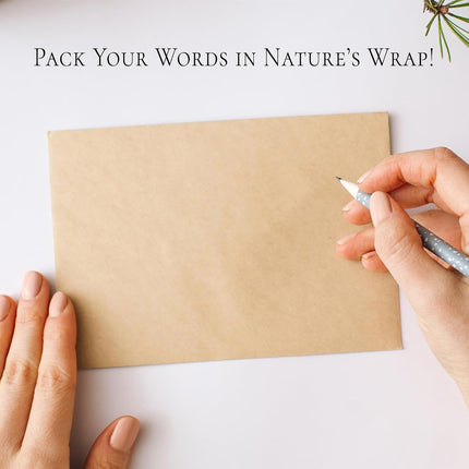 10-Pack Kraft Paper 5x7 A7 Envelopes
