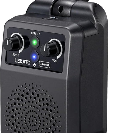 Mini 5W Portable Electric Guitar Combo Amp with Bluetooth and 4 Built-In Effects, Black