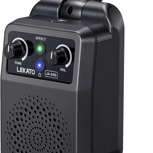 Mini 5W Portable Electric Guitar Combo Amp with Bluetooth and 4 Built-In Effects, Black