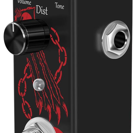 SourceToHome FuenteACasa HOLY WAR Heavy Metal Distortion Pedal - 3 Mode (Lo/Hi Boost) True Bypass — Home & Lifestyle