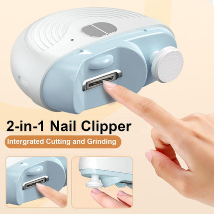 NexWave OndaNex Electric Nail Clipper for Seniors, 3 Speeds Automatic Toe nail Clippers — Smart Tech