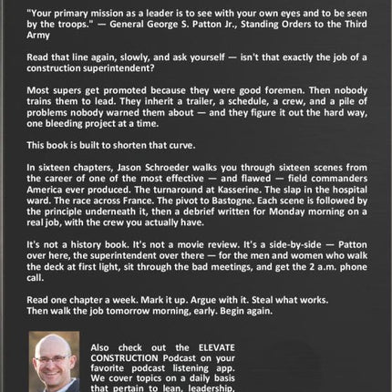 SourceToHome FuenteACasa Patton: A Pattern for Construction Superintendents: The art of war and — Home & Lifestyle