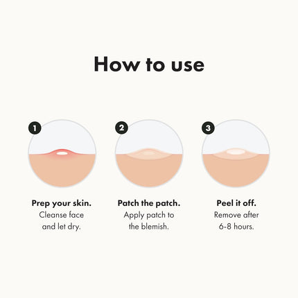 Hydrocolloid Acne Pimple Patches for Self-Care