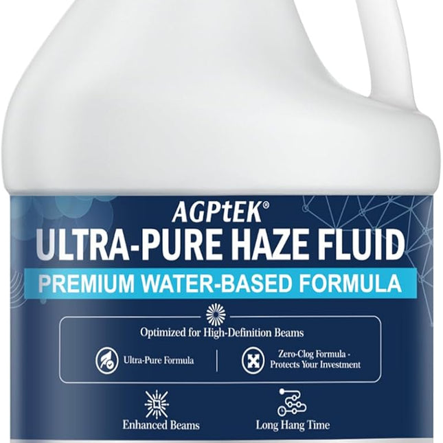 Water-Based Haze Fluid for Stage Effects - 1 Gallon