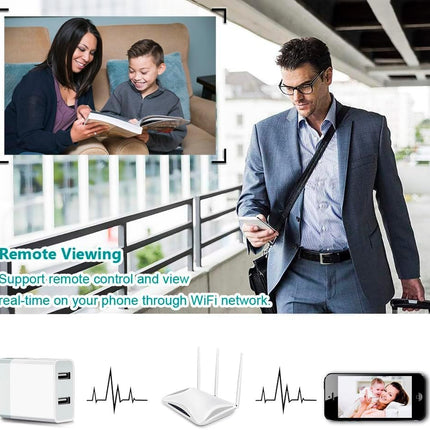 2026 Upgraded 1080P HD Hidden Camera Charger