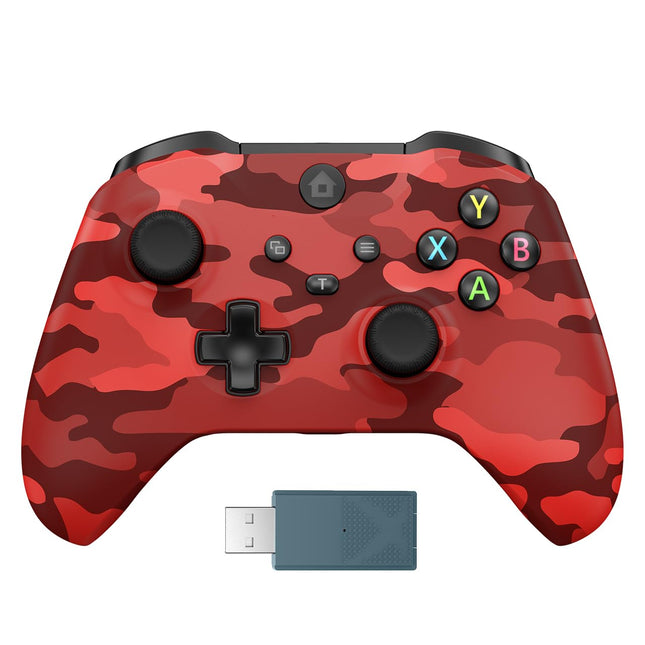 Camo Red Wireless Gaming Controller with Hall Effect Sticks