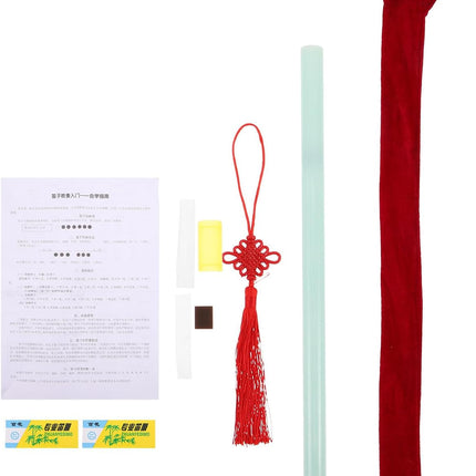 1 Set Chinese Flute: F Key Dizi with Faux Jade Des - image 1