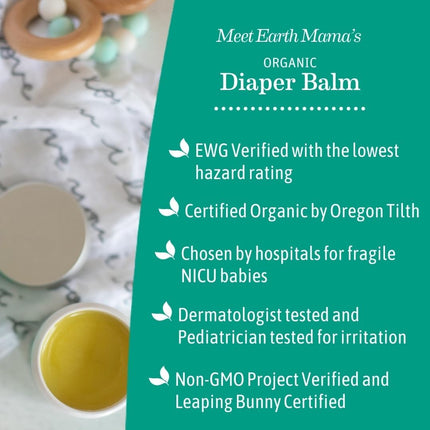Organic Diaper Balm - 4 fl oz