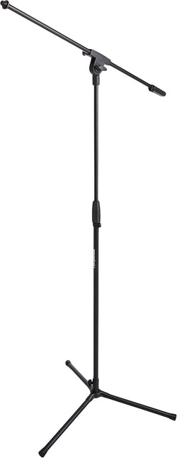 Sturdy Portable Microphone Boom Arm Stand, Black