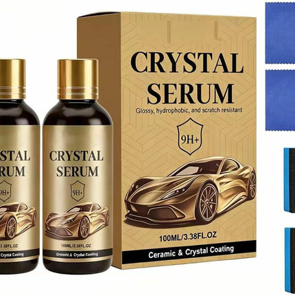 GlowEssence EsenciaLuz 2pcs Ptz Crystal Serum – Advanced Graphene Ceramic Coating For Cars,9h — Beauty & Self-Care