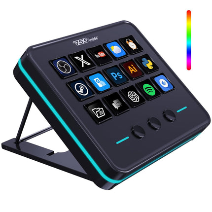 VSDINSIDE Macro Keypad, Stream Controller Deck Gaming Streaming Shortcut — Smart Tech