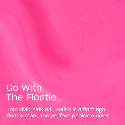 Go with the Floatie Cool Hot Pink Crème Nail Lacquer