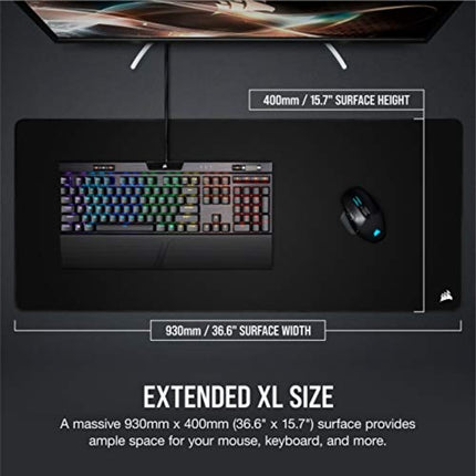 Extended XL Spill-Proof Cloth Gaming Mouse Pad