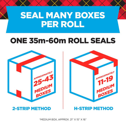 Clear Heavy Duty Shipping and Packaging Tape