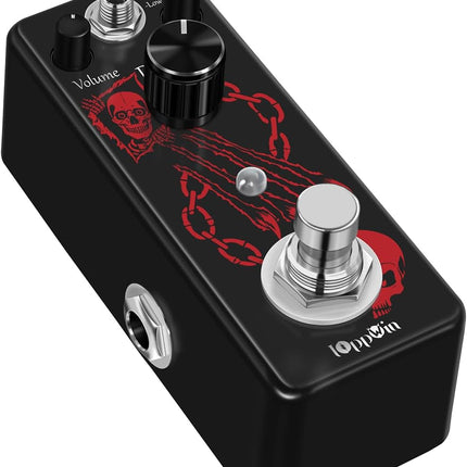 SourceToHome FuenteACasa HOLY WAR Heavy Metal Distortion Pedal - 3 Mode (Lo/Hi Boost) True Bypass — Home & Lifestyle