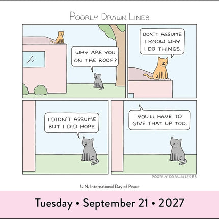 2027 Day-to-Day Calendar for Home & Lifestyle