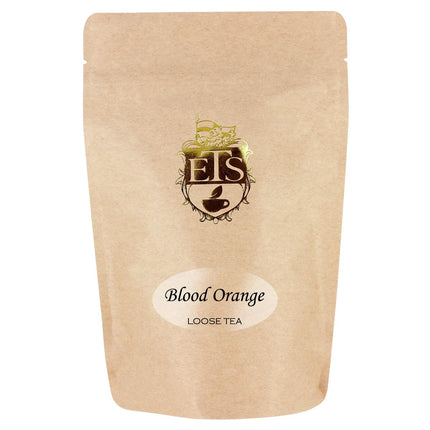 HomeChef ChefDelHogar English Tea Store Blood Orange Flavored Black Loose Leaf Tea Pouches - 4oz — Kitchen & Home