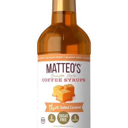 Salted Caramel Sugar-Free Coffee Syrup, 33.8 oz